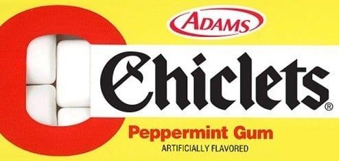 chicklet gum